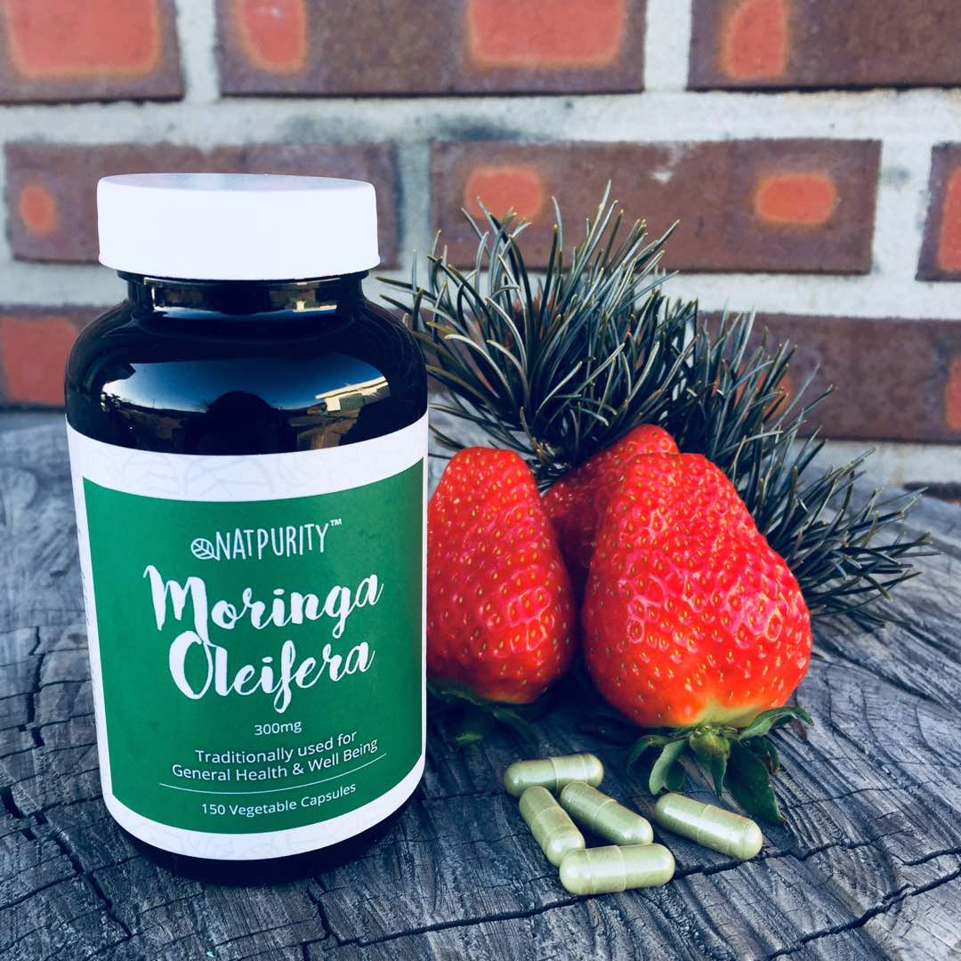 Natpurity Moringa Capsule with fruits Moringa Oleifera Capsules 1 | Natpurity - Moringa Health Supplements & Skincare Malaysia